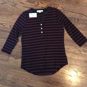 BRAND NEW Michael Kors 3/4 length top